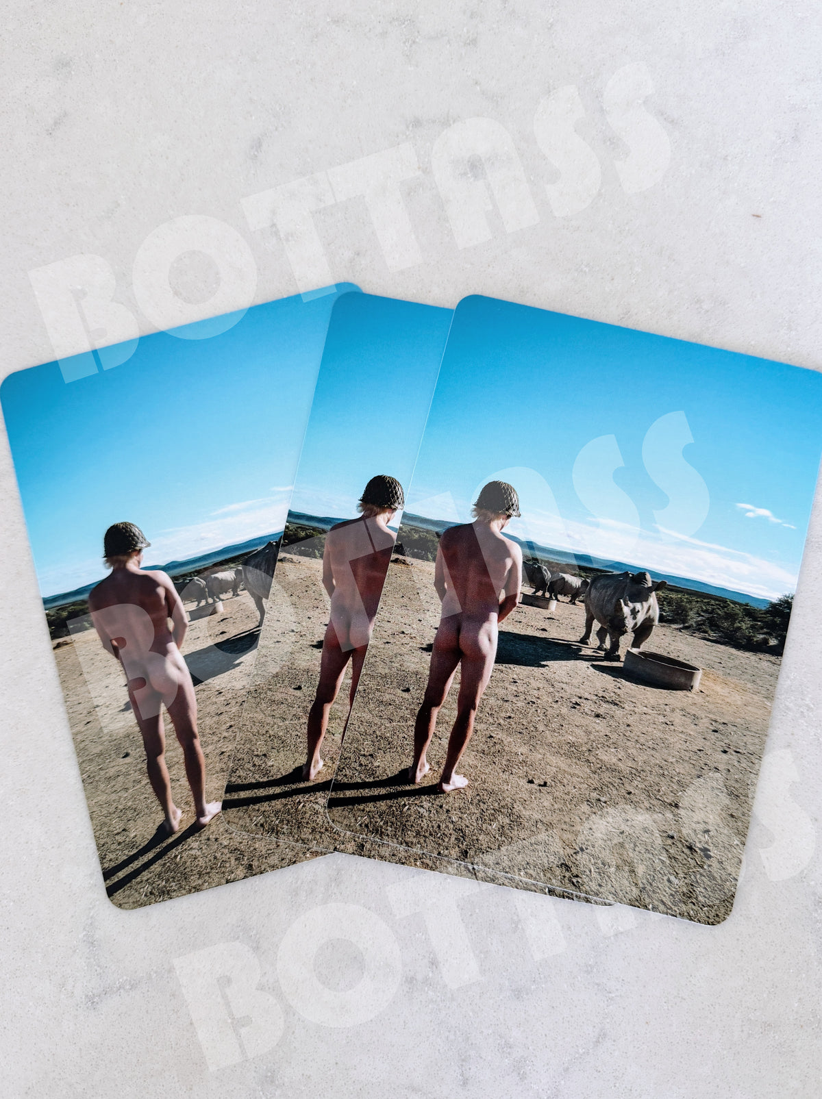 BOTTASS x Save The Rhinos Signed Postcard - 3 PACK